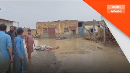 87 maut, 82 cedera akibat hujan lebat berterusan di Pakistan