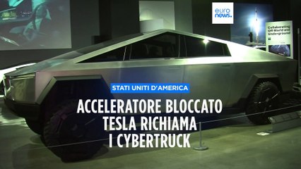 Tesla richiama oltre tremila Cybertruck per un guasto al pedale