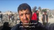 فلسطينيون يتفقدون الدمار عقب قصف إسرائيلي على رفح