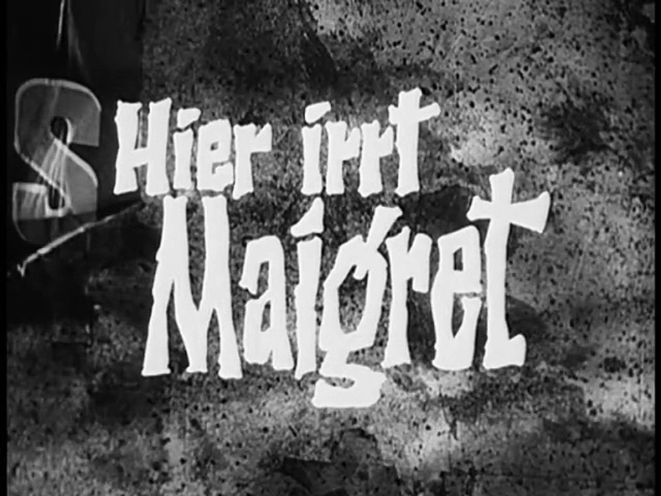 Hier irrt Maigret - Ganze Serie - Staffel 1/Folge 9 - 1960