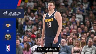 'He's one of the best ever' - LeBron looks ahead to Jokić challenge