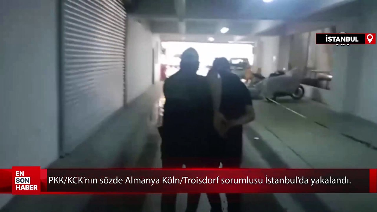 Terör örgütü PKK/KCK'nın sözde Almanya Köln/Troisdorf sorumlusu İstanbul'da yakalandı
