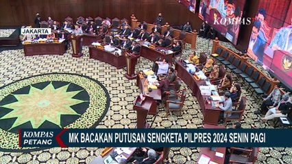 Jelang Putusan Sengketa Pilpres pada Senin Mendatang, Hakim MK Dalami 14 Amicus Curiae