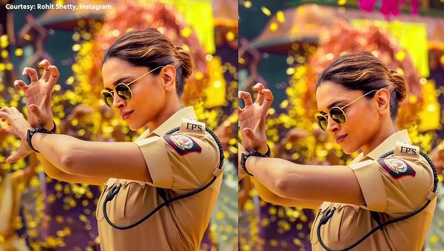 Singham Again: Deepika recreates Ajay Devgn’s iconic pose, Rohit Shetty calls her ‘My Hero’