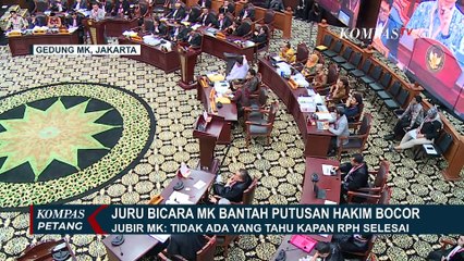 Juru Bicara MK Bantah Putusan Sengketa Pilpres 2024 Bocor