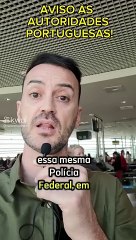Português detido no aeroporto está de volta ao Brasil