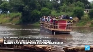 Centrafrique : naufrage meurtrier sur une rivière, des dizaines de morts à déplorer