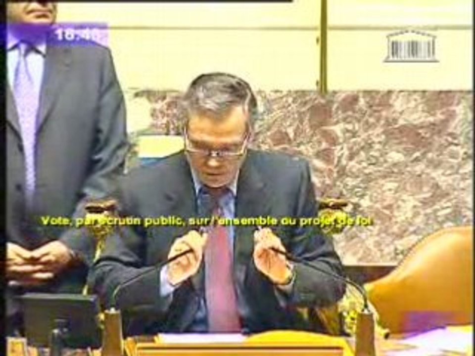 Vote du projet de loi OGM