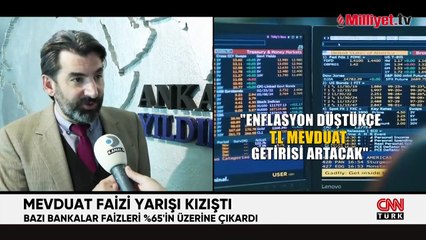 Mevduat faizleri değişti! 1 milyon liranın aylık getirisi 46 bin 500 TL!