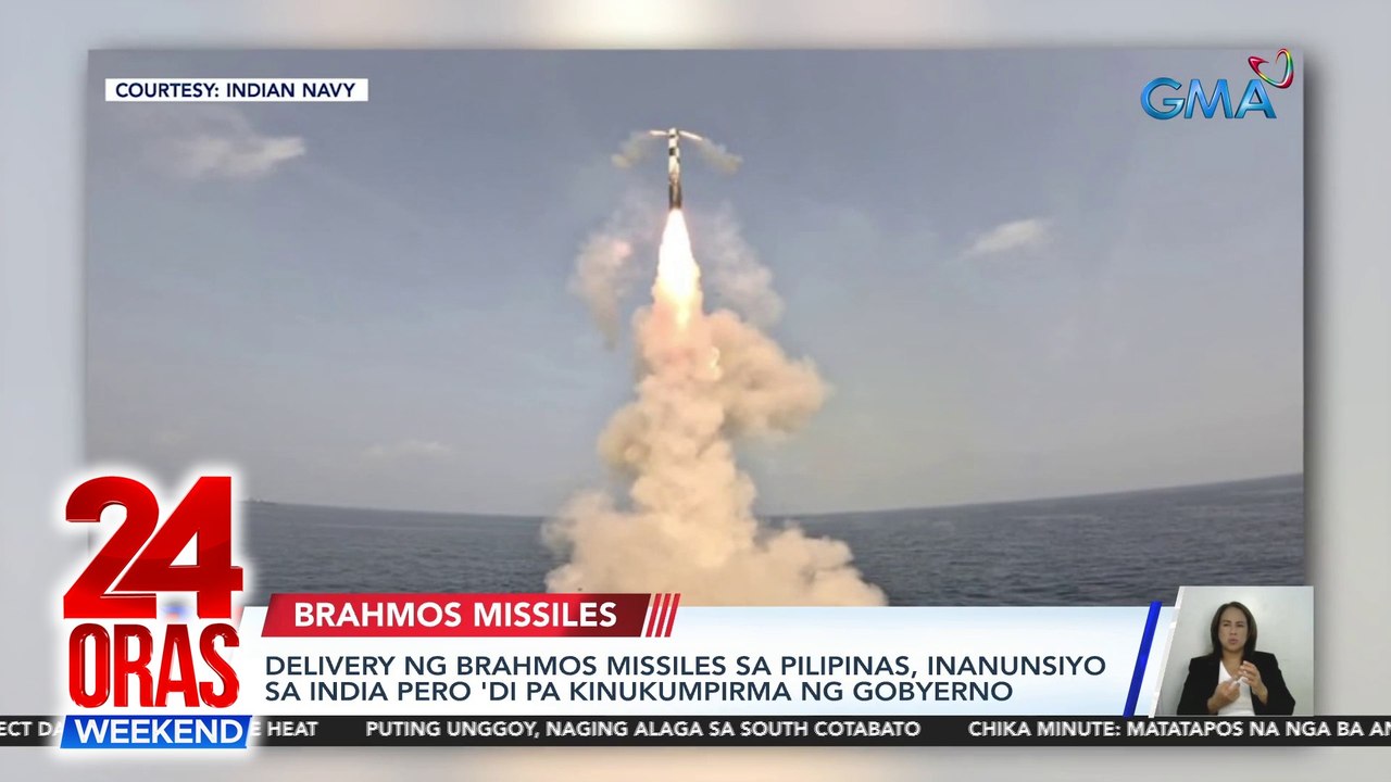 24 Oras Weekend Part 3- Sawa nahuli; BrahMos missiles sa Pilipinas; Furbabies as rescuers