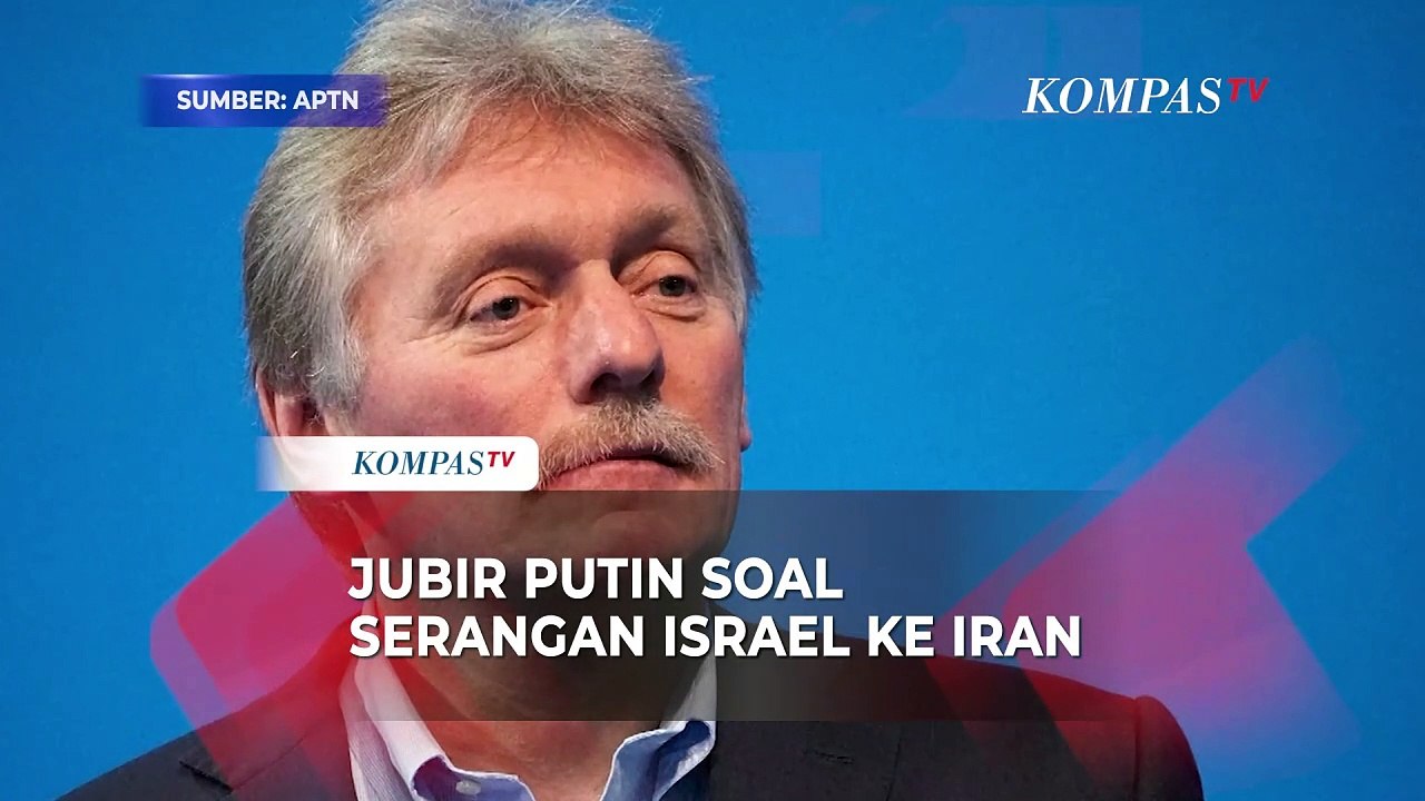 Respons Jubir Putin Soal Serangan Israel ke Iran, Minta Semua Pihak Menahan Diri