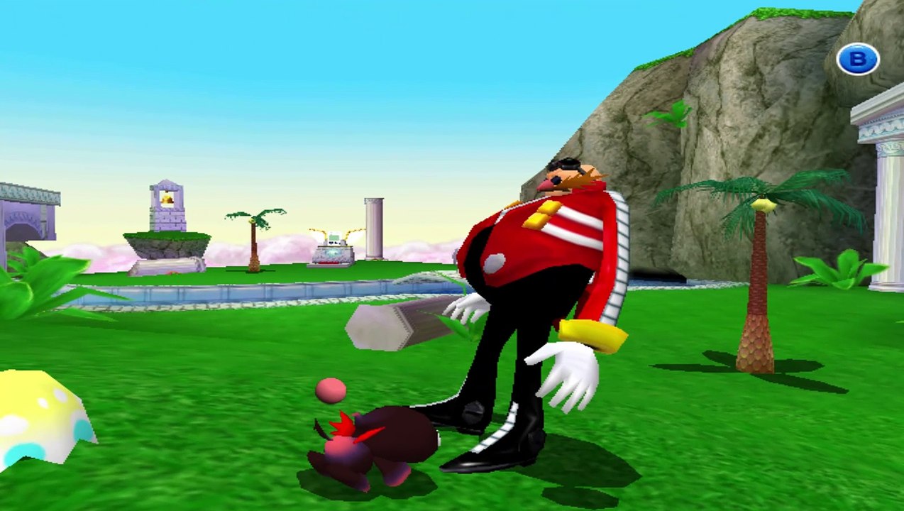 SA2 May, 7, 2001 prototype. Showing around chao garden