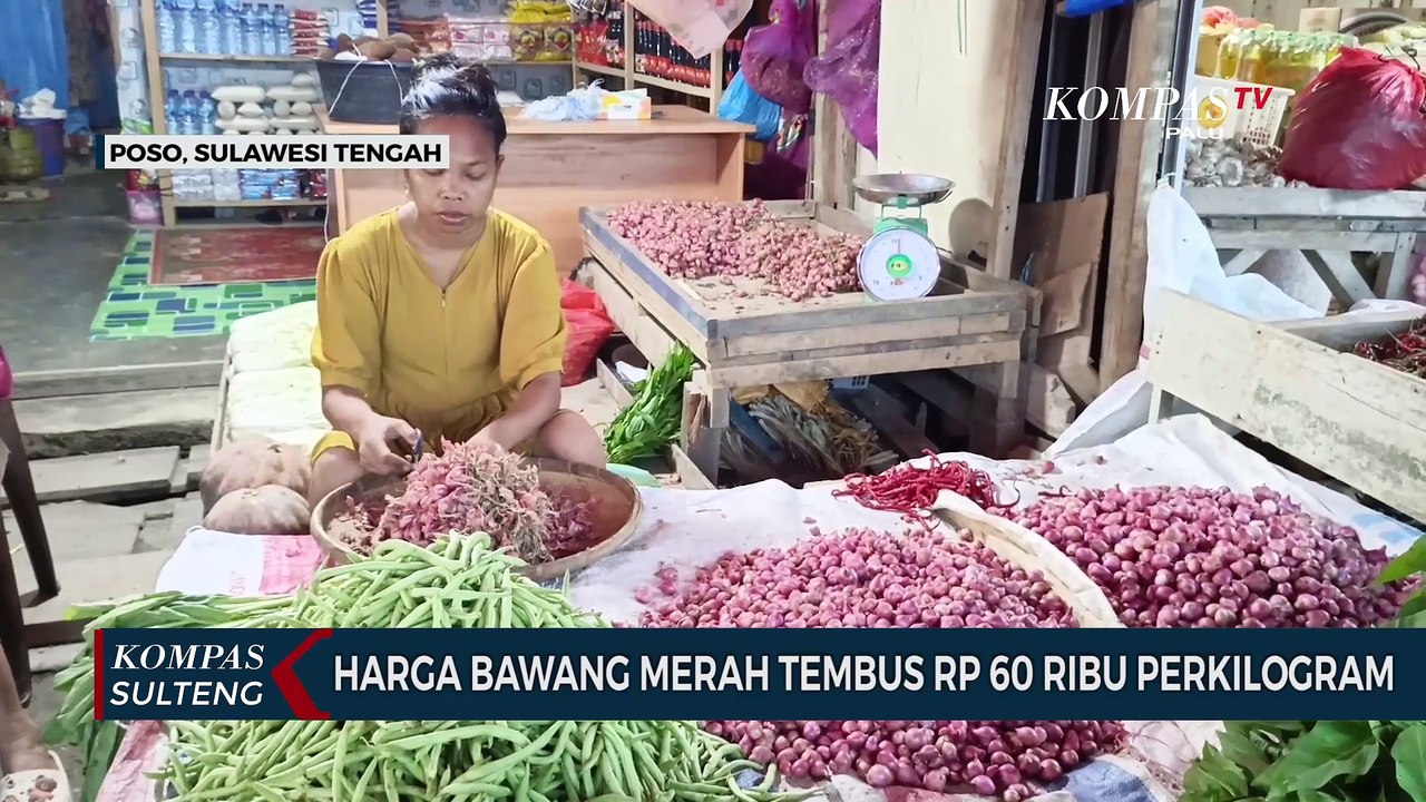 Harga Bawang Merah Tembus Rp 60.000 Perkilogram