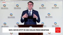 Oklahoma Governor Kevin Stitt Holds Press Briefing