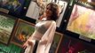 Udita Goswami Hot in Transparent Saree