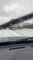 Vicenza, grandine sulla A4: traffico rallentato per l'improvviso temporale