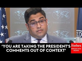 WATCH: State Dept Spokesperson Shuts Down Reporter Accusing Biden Of Forsaking First Amendment