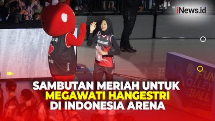Hadapi Indonesia All Star, Megawati Hangestri Disambut Meriah di Indonesia Arena