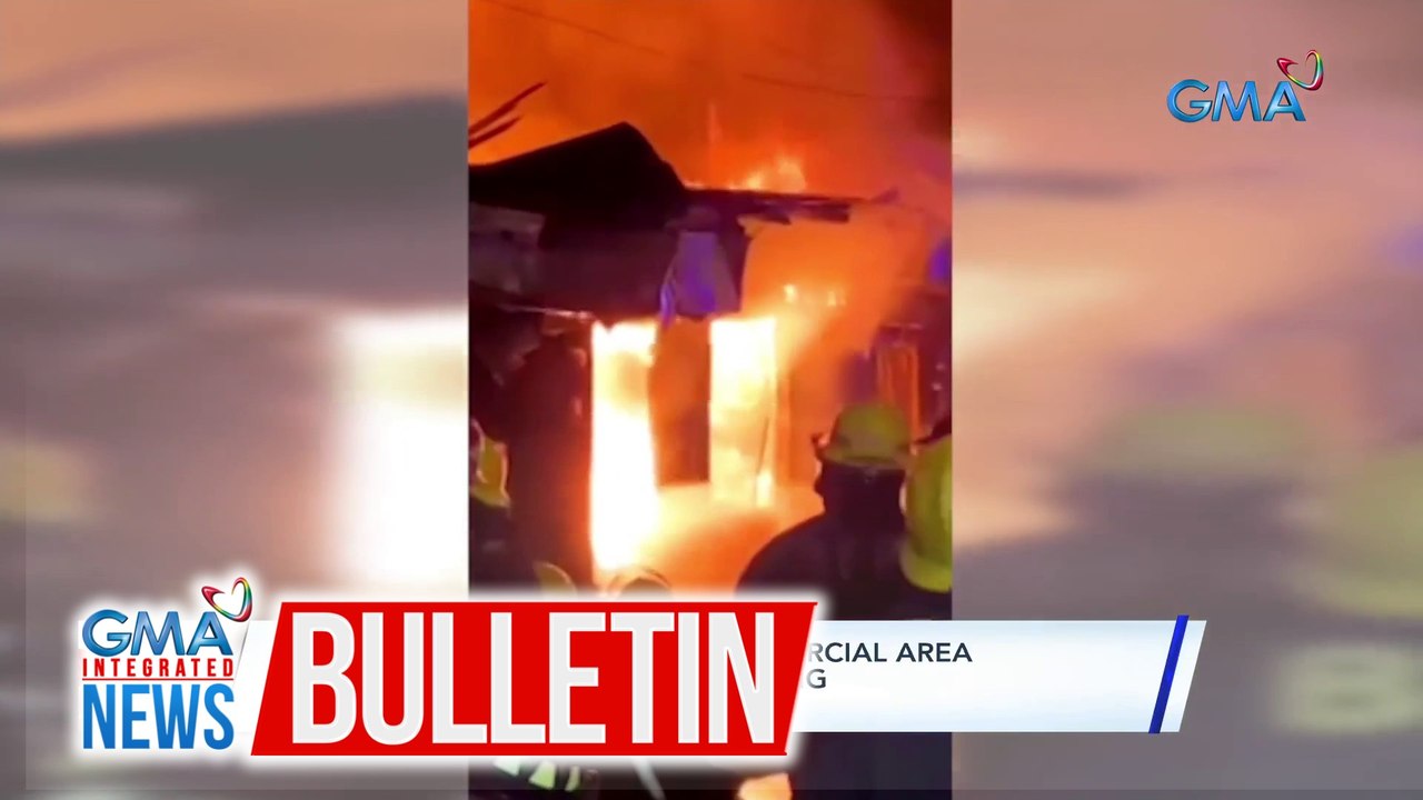 Sunog, sumiklab sa isang commercial area malapit sa Paco market; Gusali ng Paco Catholic School, nadamay | GMA Integrated News Bulletin