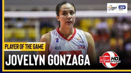 PVL Player of the Game Highlights: Jovelyn Gonzaga takes charge for Cignal in win vs. PLDT