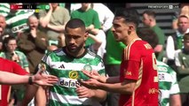 Aberdeen Vs Celtic 1 half scottish cup semi final premier sports