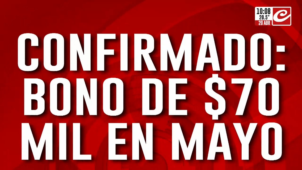 Atención jubilados: ¿quiénes cobran el bono de 70 mil pesos?