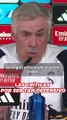 La ocurrencia de Ancelotti cuando le llaman defensivo