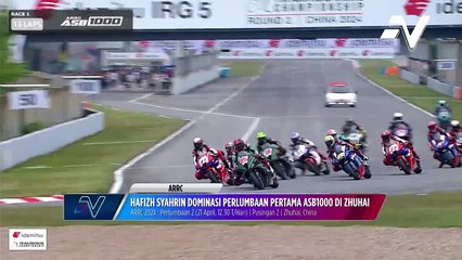 Hafizh Syahrin takluk Litar Zhuhai!