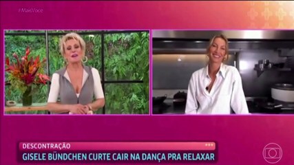 Gisele Bundchen detalha namoro com professor de jiu jitsu durante participação no ‘Mais Você’; veja