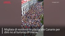 Spagna, alle Canarie la protesta contro il turismo di massa