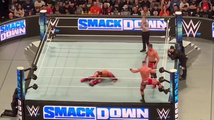 Rey Mysterio & Dragon Lee vs Austin Theory & Grayson Waller (Dark Match) - WWE SmackDown 19 April 24