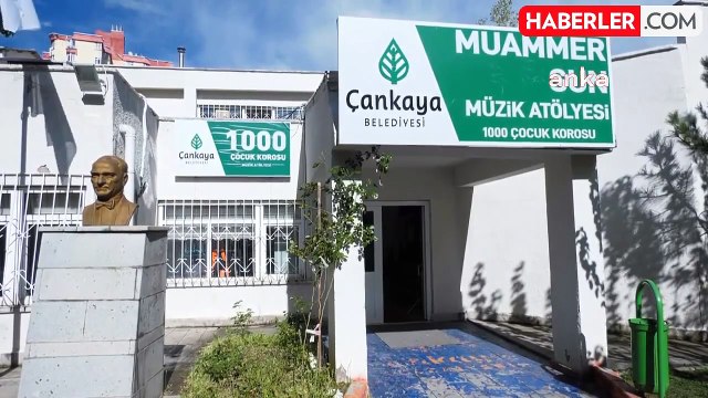 Çankaya Belediyesi Muammer Sun Müzik Atölyesi Çocuk Korosu 23 Nisan konseri verdi