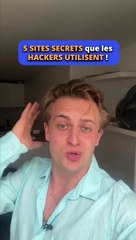 5 sites secrets que les hackers utilisent 