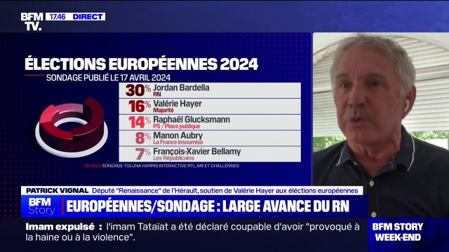 Patrick Vignal (député Renaissance de l'Hérault) sur les élections européennes: Ce qu'il nous manque à la majorité, c'est un vrai discours de gauche