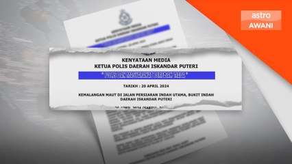 Budak perempuan 7 tahun maut dua kenderaan bertembung