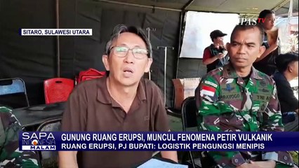 Download Video: Pakar Mitigasi Bencana Angkat Bicara soal Kilat Petir Vulkanik Muncul di Erupsi Gunung Ruang