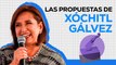 XÓCHITL GÁLVEZ: ¿Qué propone la CANDIDATA a la PRESIDENCIA?