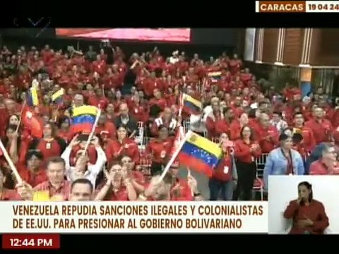 Caraqueños rechazan las sanciones económicas de Estados Unidos contra Venezuela