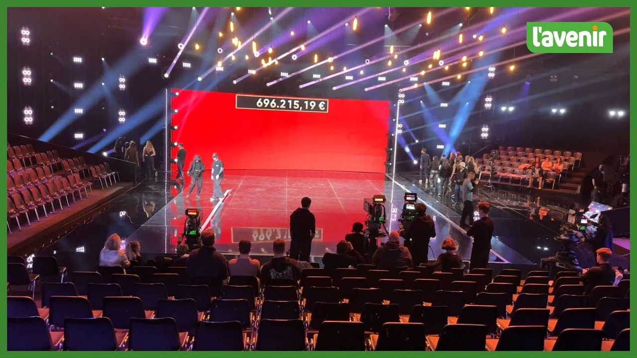Dans les coulisses de la grande soirée du Télévie 2024, à TournaiXpo