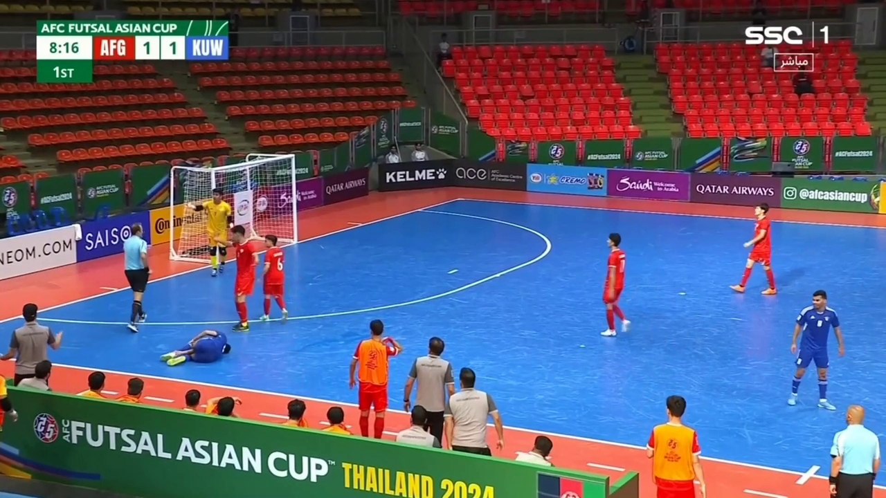 Kuwait 3-3 Afghanistan - AFC Futsal asia cup 2024 - Match Highlights