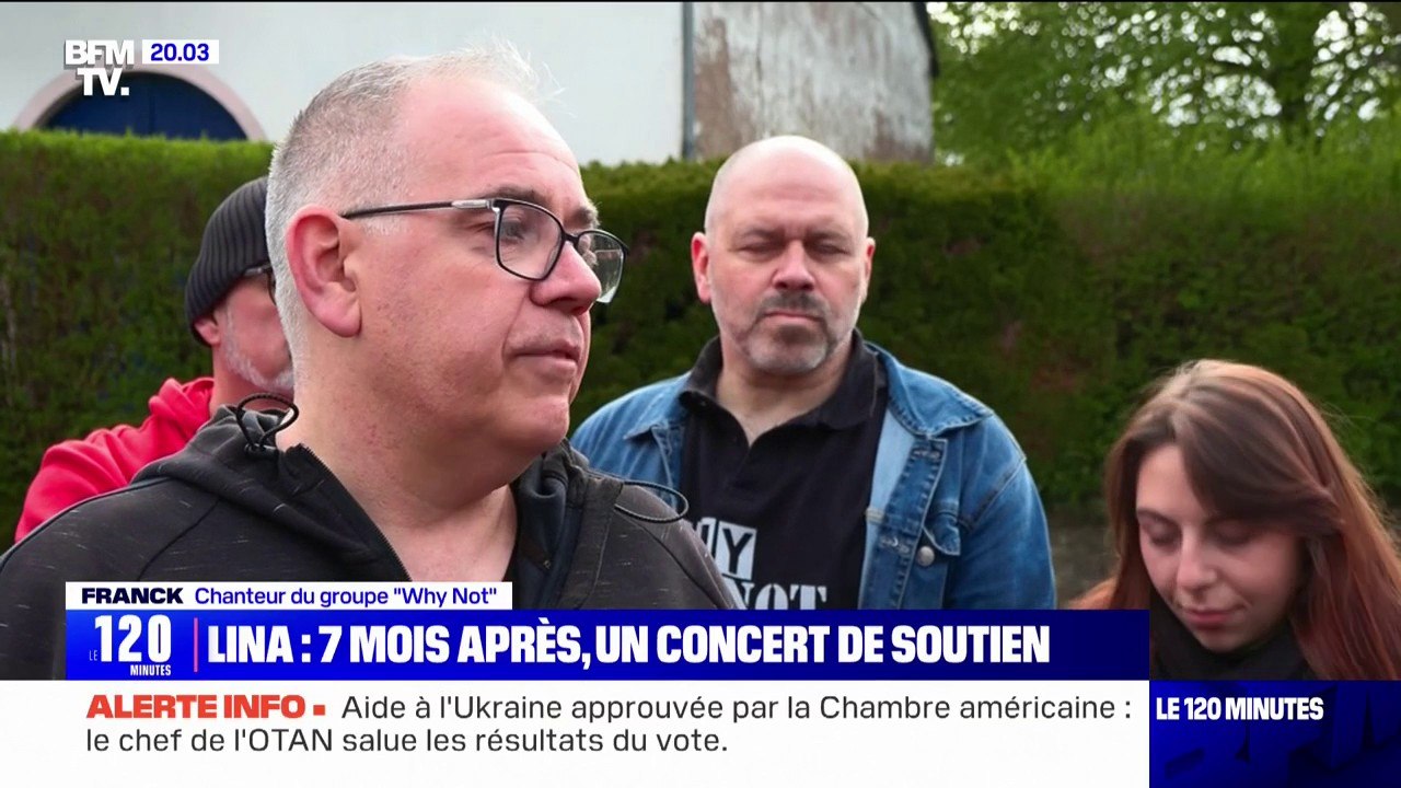 "On va célébrer la solidarité et rassembler des gens autour de la famille": le chanteur du groupe "Why Not", qui organise un concert en soutien à la famille de Lina, répond aux critiques
