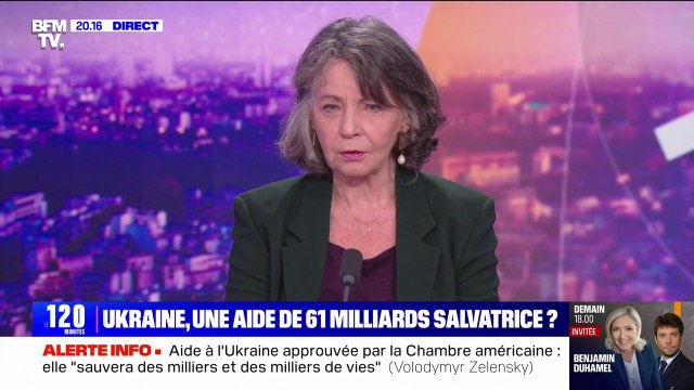 Anne Kraatz (spécialiste de la politique étrangère américaine) sur l'aide américaine à l'Ukraine: C'est un signal fort donné aux Russes