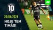 Corinthians faz JOGO DURÍSSIMO hoje; AMANHÃ tem Palmeiras x Flamengo! | CAMISA 10