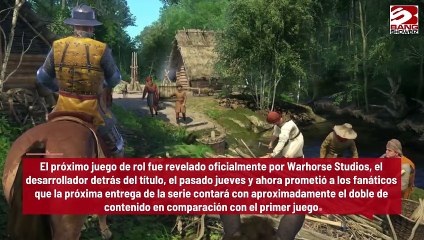 Kingdom Come: Deliverance II será dos veces más grande que el primer juego
