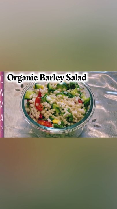 Barley Salad Recipe By CWMAP    barleyjau,salad,pearlbarley,healthy food,mediterraneansalad,what is barley,healthy recipes,recetas de comida,easyrecipe,wholegrain,recipes for dinner,urbanplatter,free recipes,simple vegan recipes,vegan recipies,breakfast,e