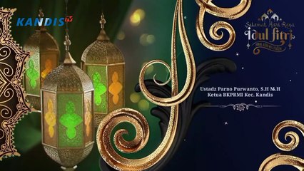 Ketua BKPRMI Kecamatan Kandis mengucapkan Selamat Idul Fitri 1445 H / 2024 M