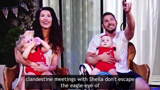 Steffy goes crazy when Finn secretly meets with Sheila The Bold and the Beautifu