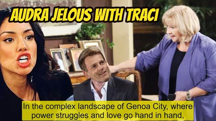 CBS Y&R Spoilers Shock_ Audra Jealous when Tucker is close to Traci - demands to