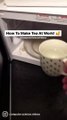 How to Make Microwave Tea At Work - 25 Second Tutorial #Shorts #TikTok #Trending