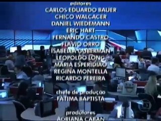 Encerramento Jornal Nacional e Início Amor à Vida (16/07/2013) (SIMULAÇÃO)